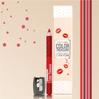 Matt Look Color Treasure Luxury Matte Lip Pencil Crayon - 02 Fire Ruby - Distacart
