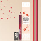 Matt Look Color Treasure Luxury Matte Lip Pencil Crayon - 06 Pure Hollywood - Distacart