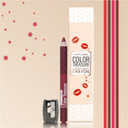 Matt Look Color Treasure Luxury Matte Lip Pencil Crayon - 07 Crazy Wine - Distacart