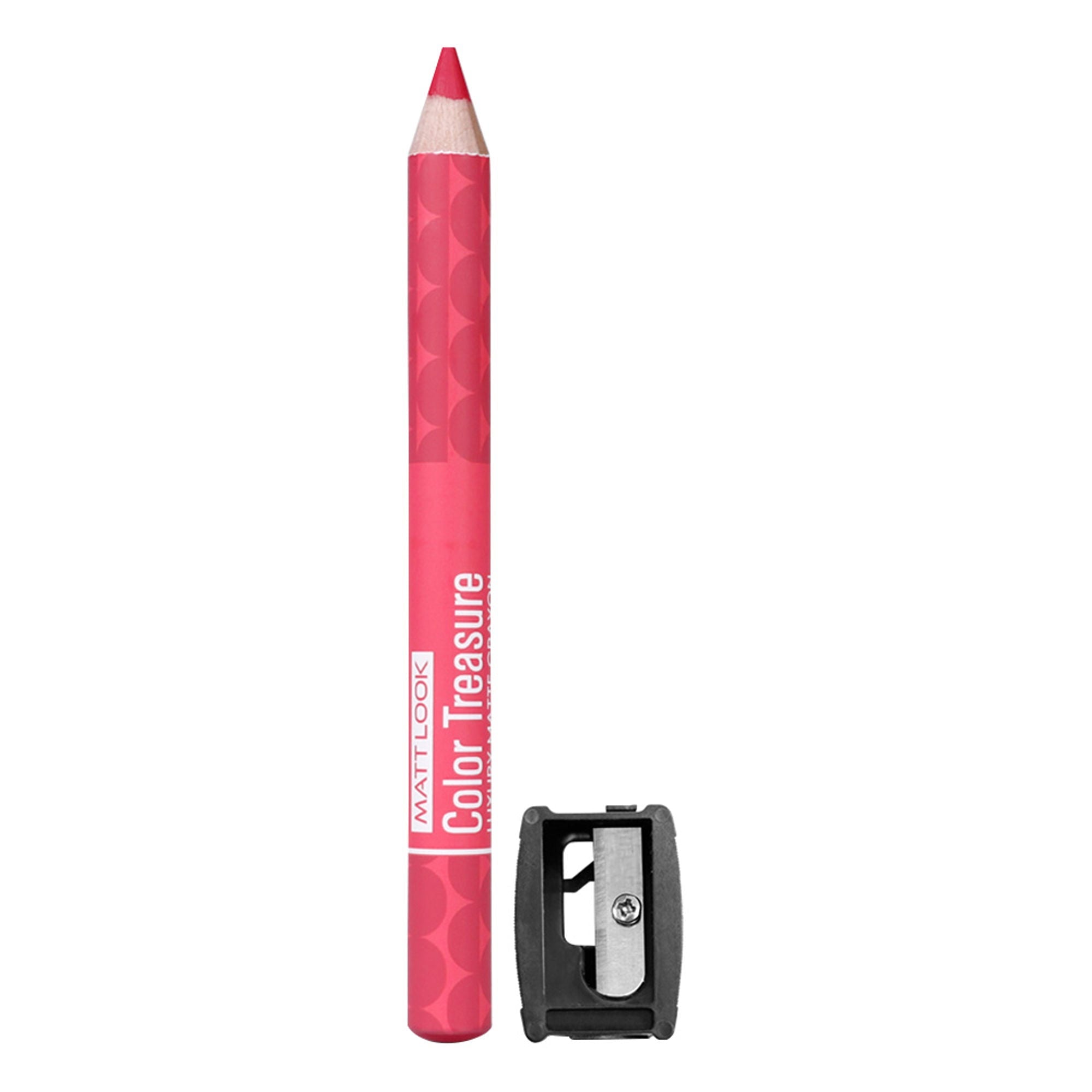 Matt Look Color Treasure Luxury Matte Lip Pencil Crayon - 09 Fuchsia Fever