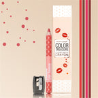 Matt Look Color Treasure Luxury Matte Lip Pencil Crayon - 13 Candy Peach - Distacart
