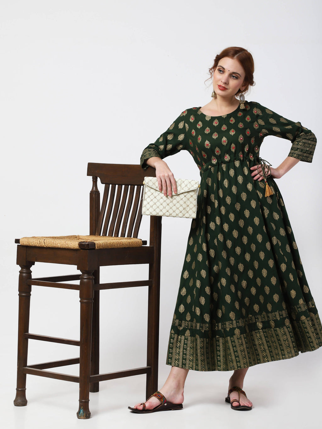Cheera Anarkali Flair Kurti