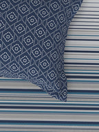 MYTRIDENT Unisex Blue Bedsheets