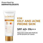 La Shield SPF 40 PA+++ Mineral Sunscreen Gel