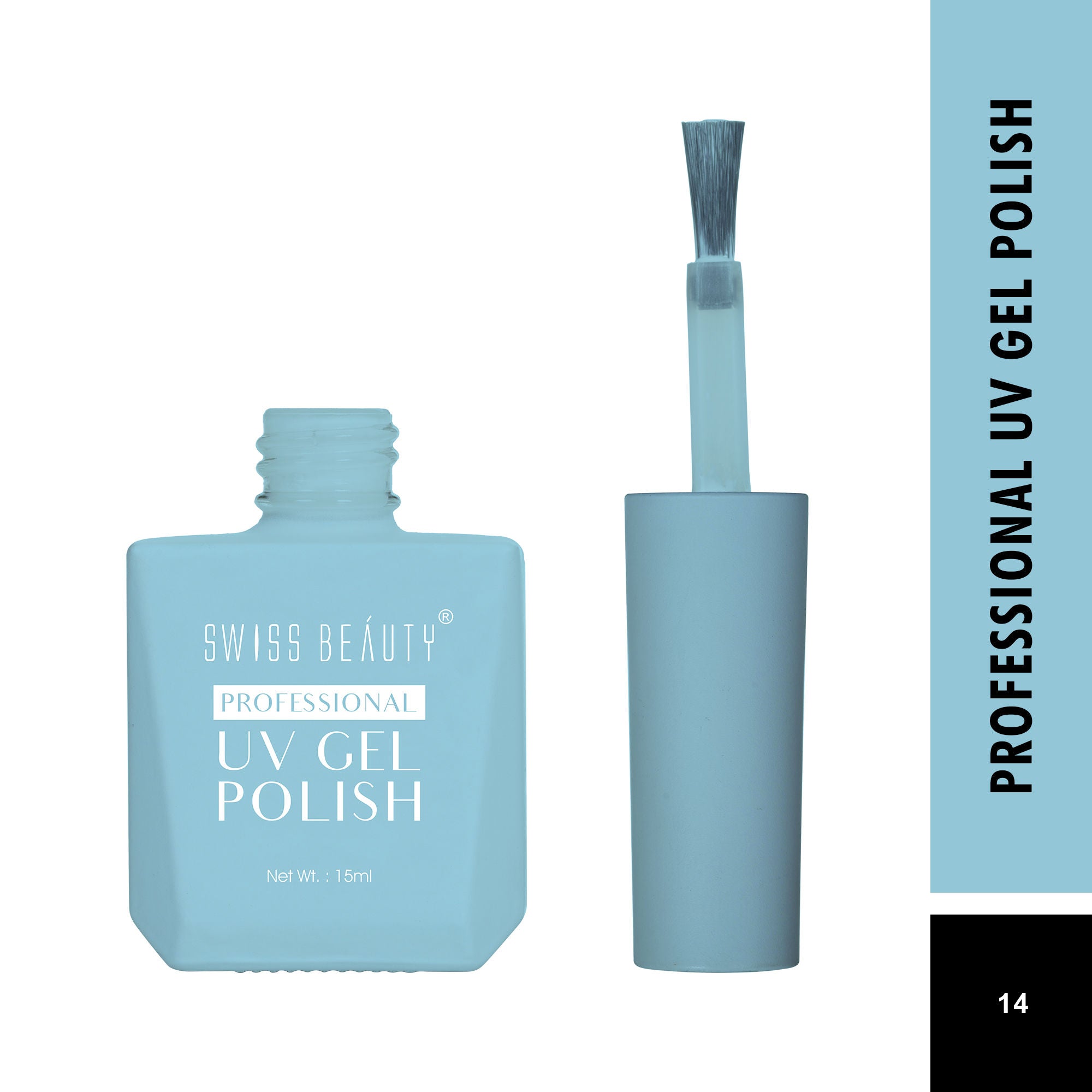 Swiss Beauty Professional UV Gel Nail Polish - Shade-14 - Distacart