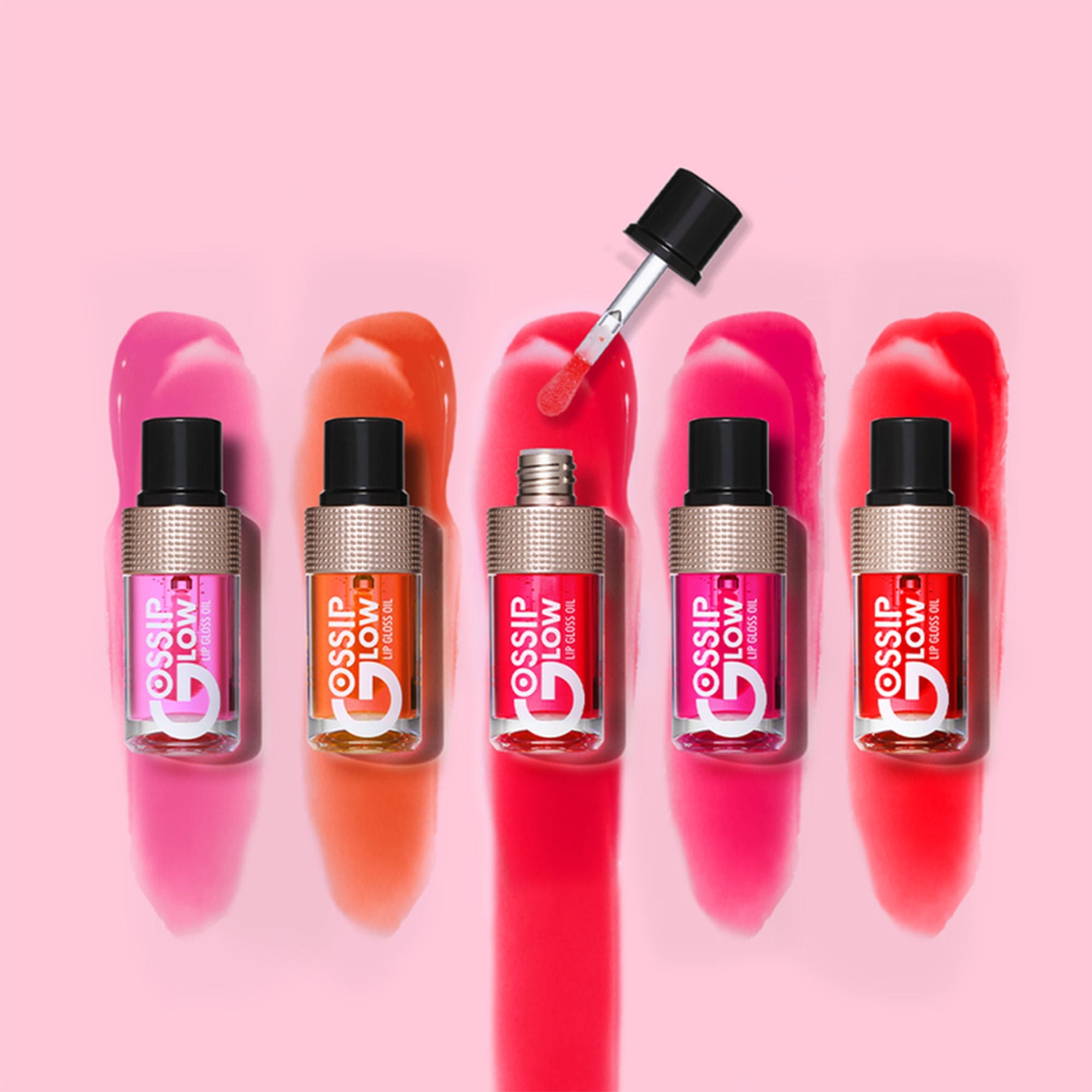Character Gossip Glow Lip Gloss Oil - Sugar Blossom 01