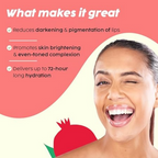PLIX The Plant Fix 10% Vitamin C Glow Face Serum & Lip Scrub For Skin Brightening & Exfoliate Lips