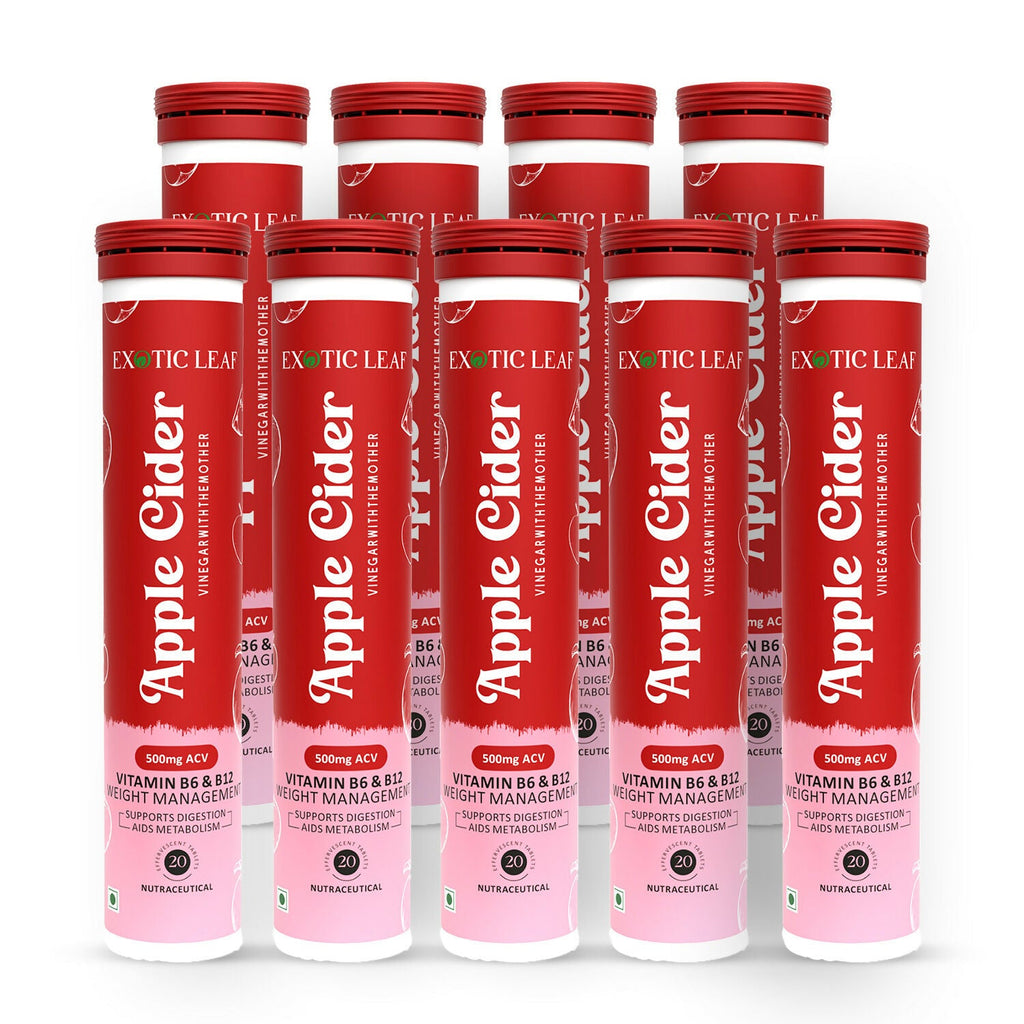 Exotic Leaf Apple Cider Vinegar Tablets - Distacart