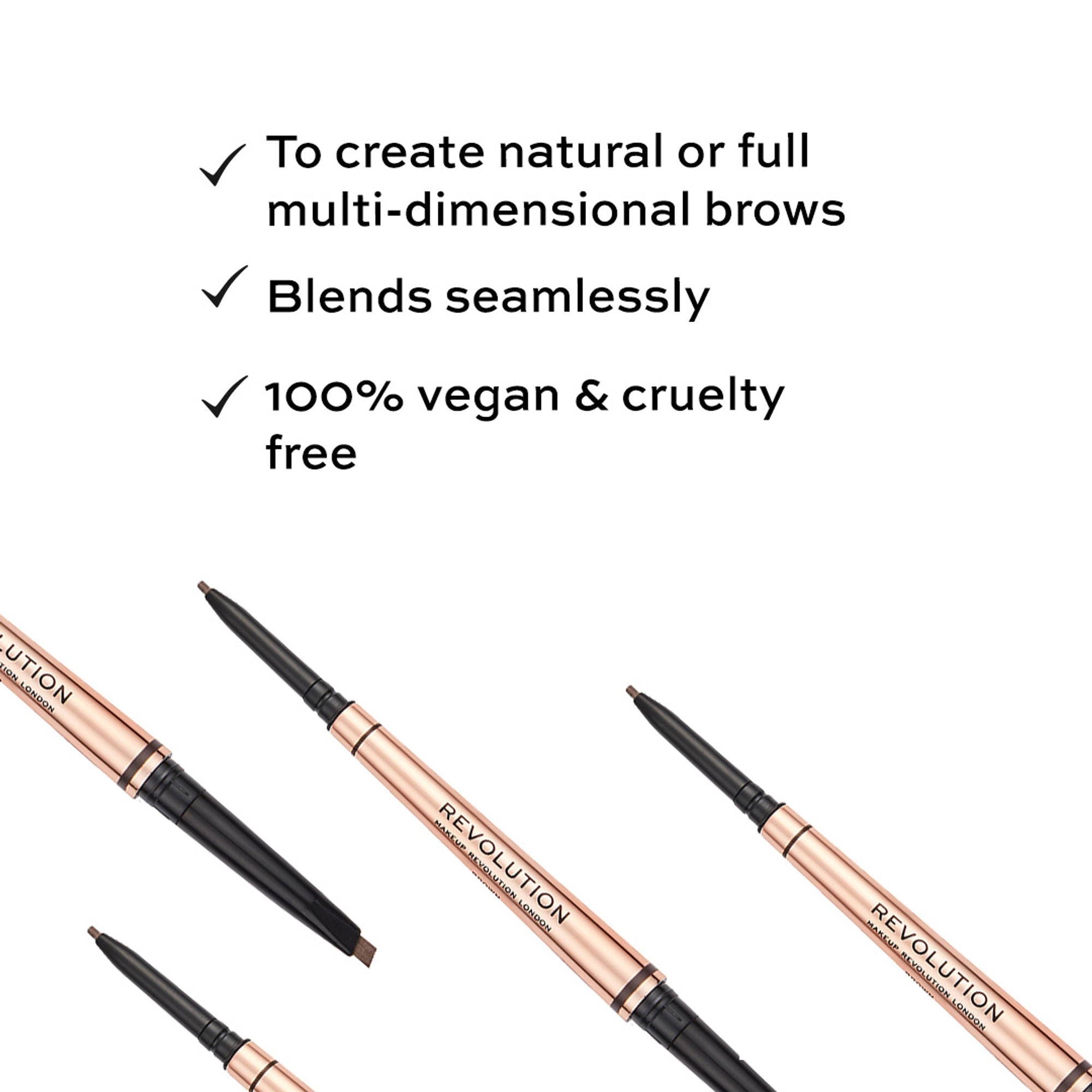 Makeup Revolution Balayage Brow Brown - Distacart