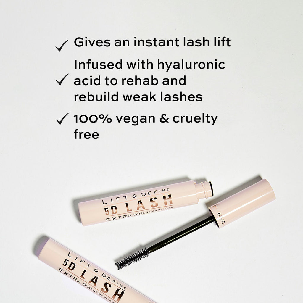 Makeup Revolution 5d Lash Super Black Mascara - Distacart