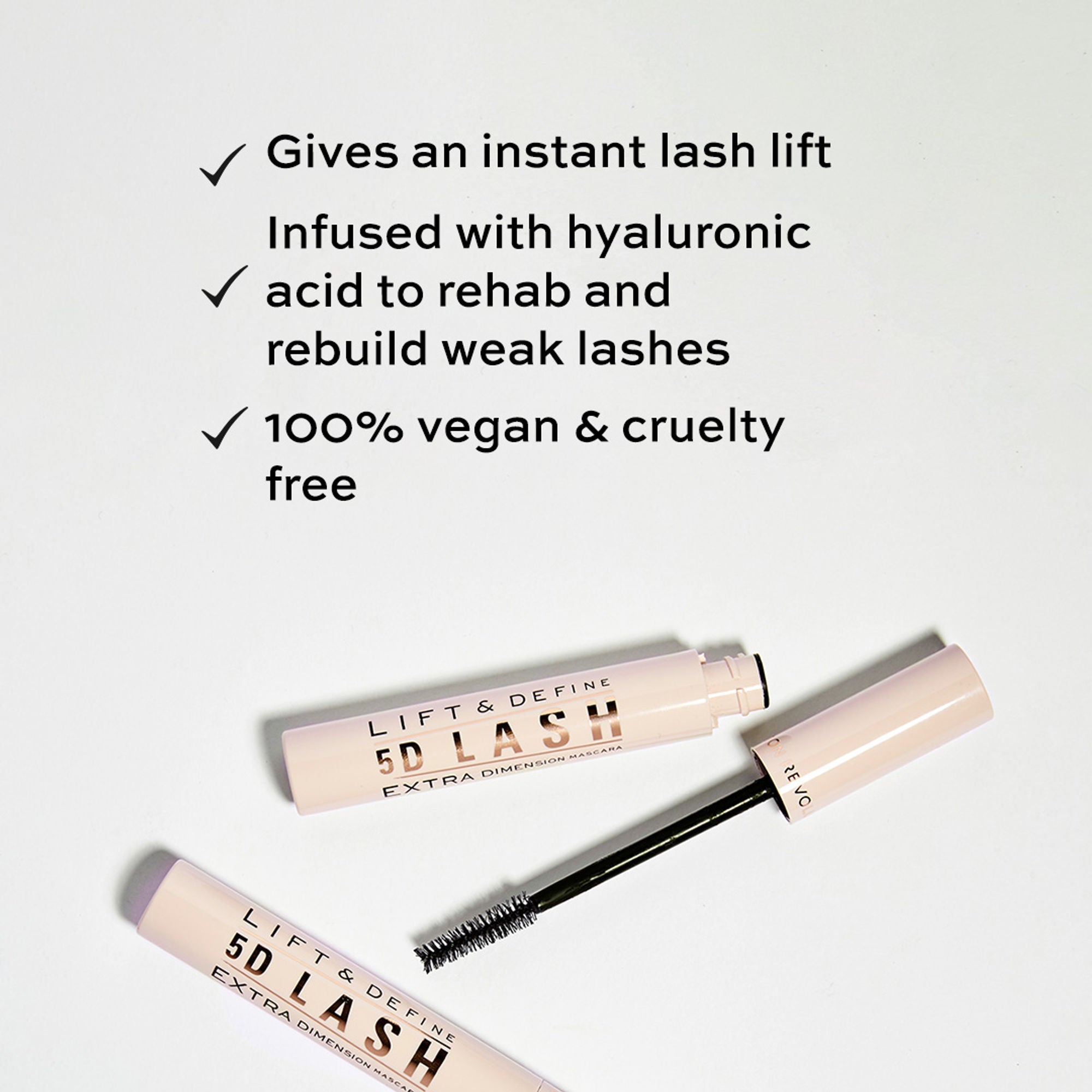 Makeup Revolution 5d Lash Super Black Mascara - Distacart