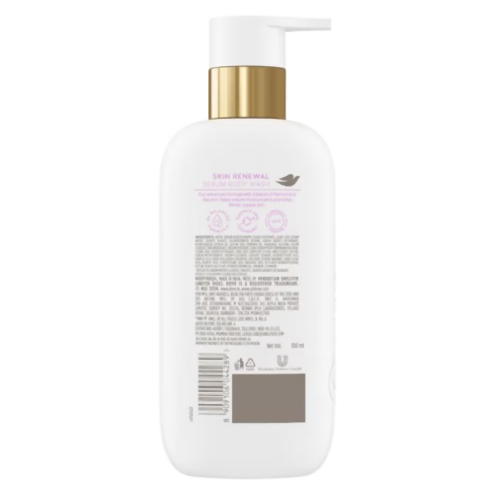 Dove 4% Restoring Serum With Retinol Skin Renewal Bodywash