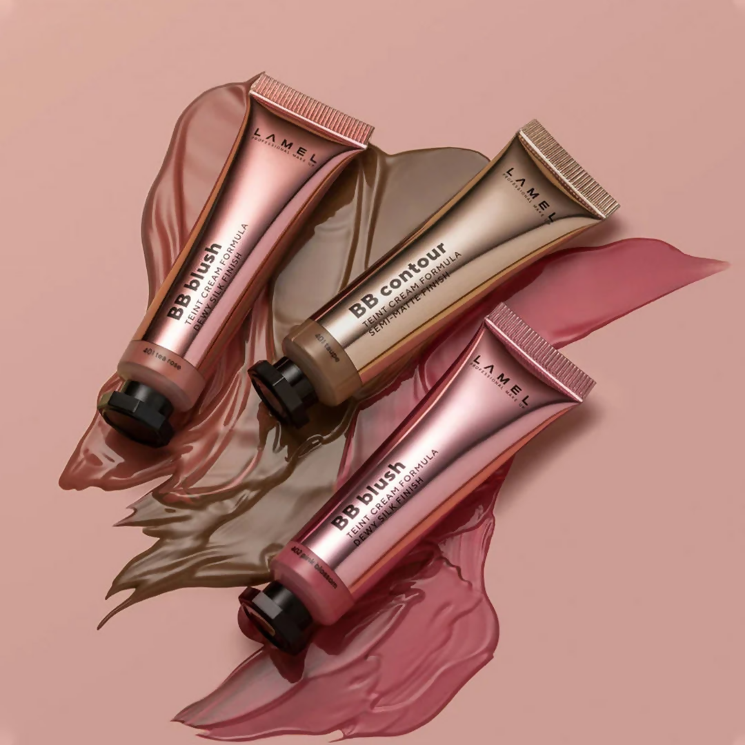 Lamel BB Blush For Dewy Silk Finish - 402 Pink Blossom