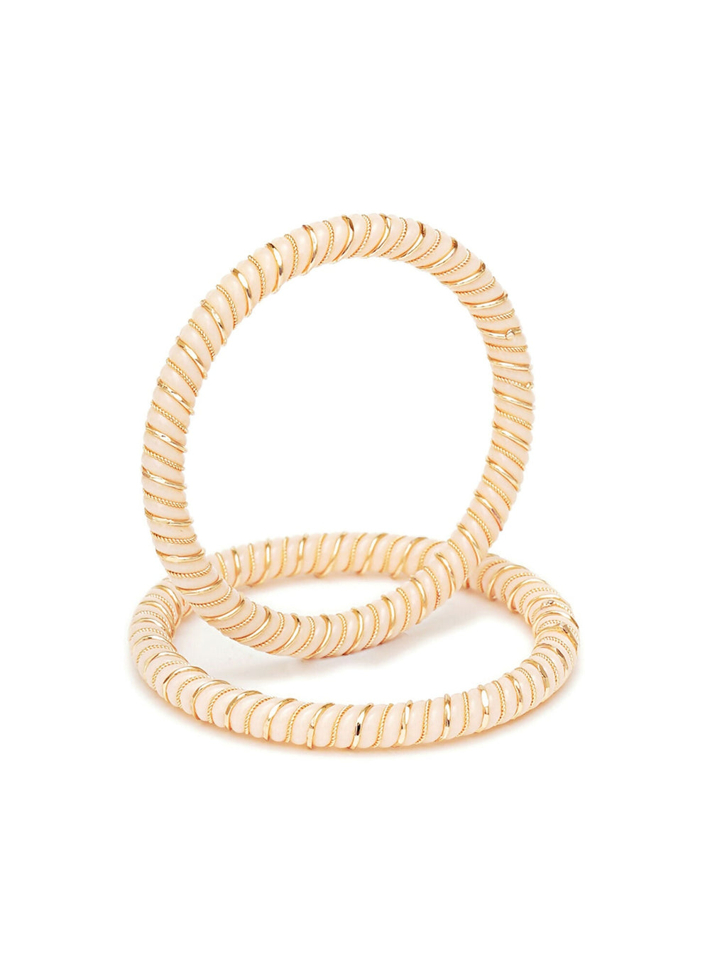 Golden Bangles (Gold) - Ruby Raang - Distacart