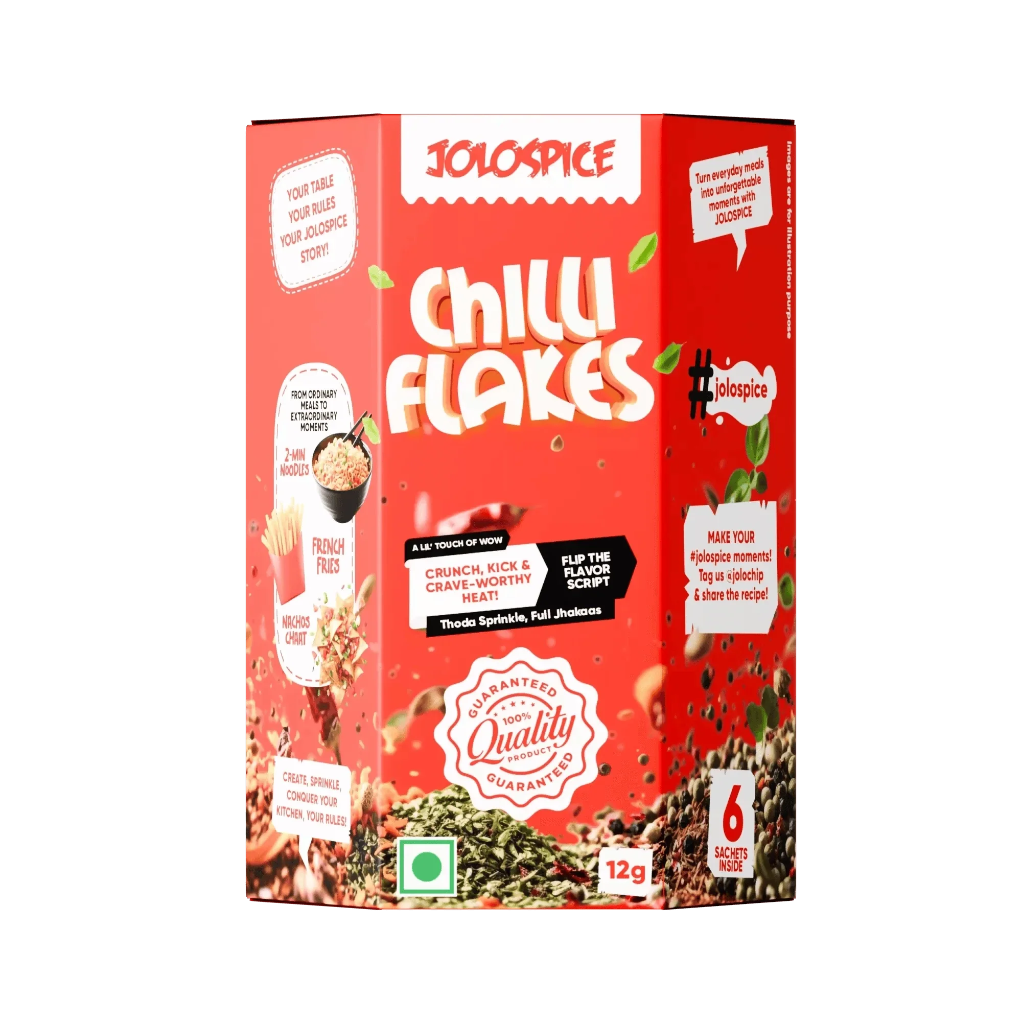 Jolospice Chilli Flakes
