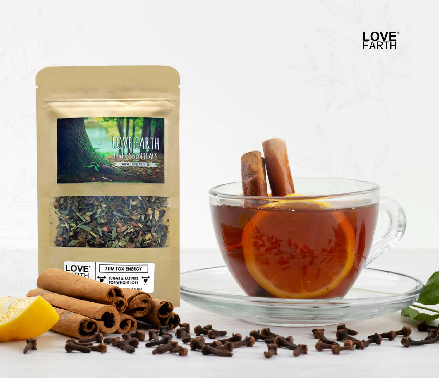 Love Earth Life Essentials Organic tea (Slim Tox Energy) - Distacart