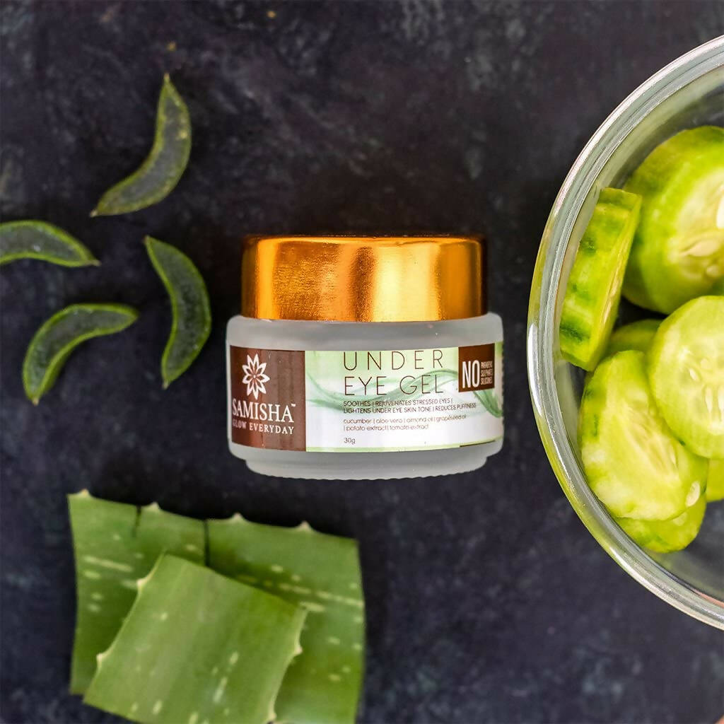 Samisha Organic Under Eye Dark Circles Removal Cream Gel