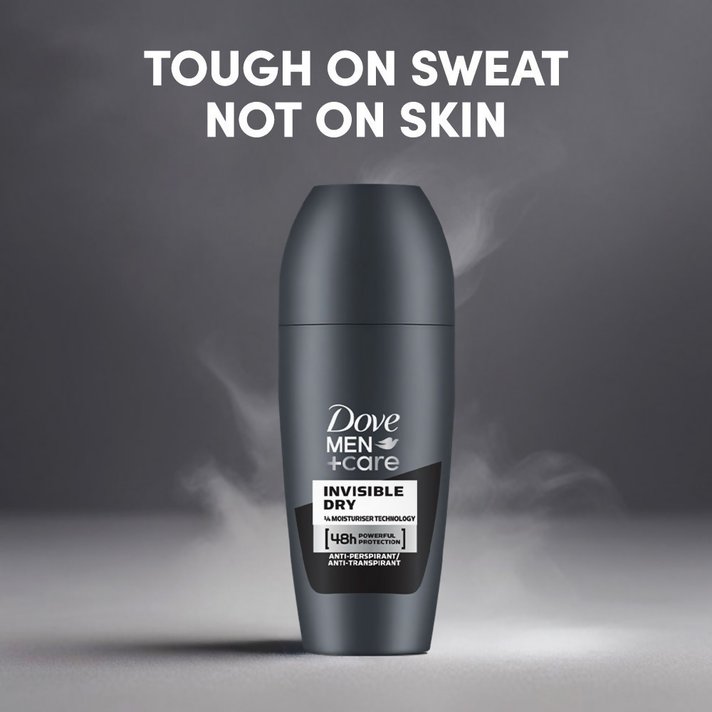 Dove Men + Care Invisible Dry Anti - Perspirant Roll - On