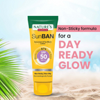 Nature's Essence Sunban Sunscreen & Tan Block Lotion SPF 50 - Distacart
