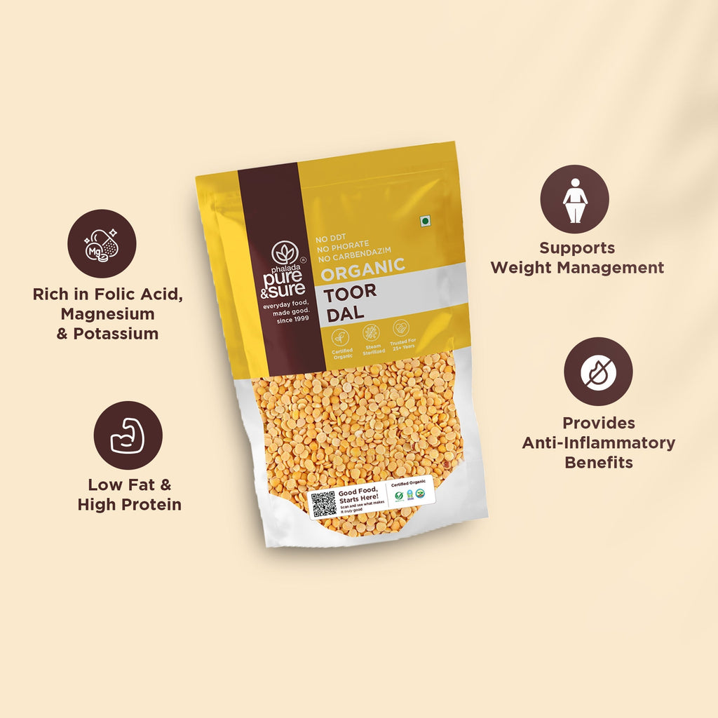 Pure & Sure Organic Toor Dal - Distacart