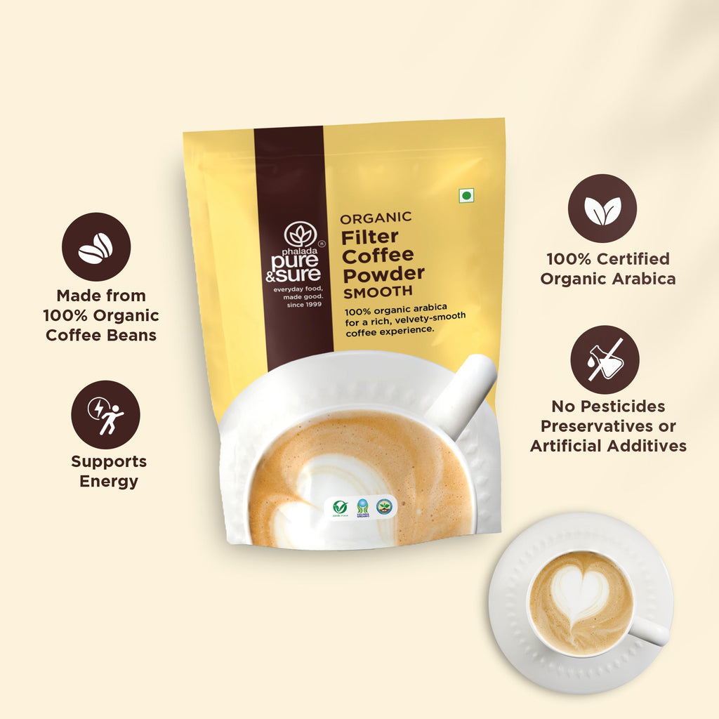 Pure & Sure Organic Coffee Smooth - Distacart