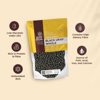 Pure & Sure Organic Black Urad Whole - Distacart