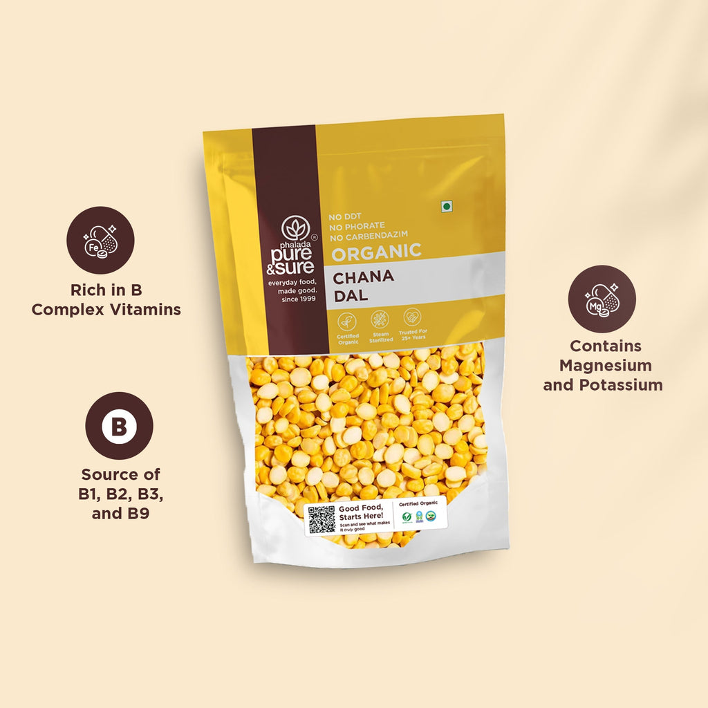 Pure & Sure Organic Chana Dal - Distacart
