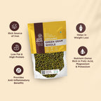Pure & Sure Organic Green Gram Whole - Distacart