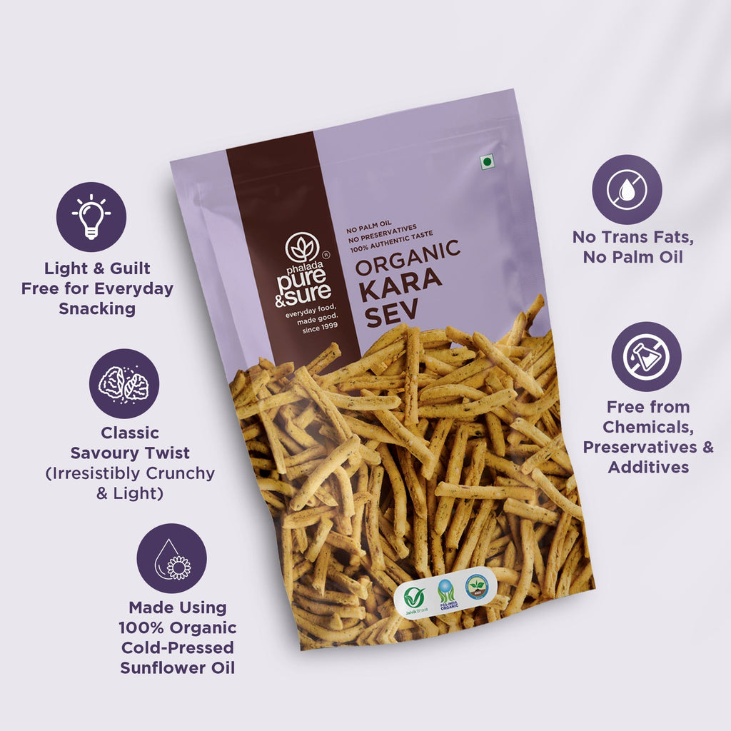 Pure & Sure Organic Kara Sev - Distacart