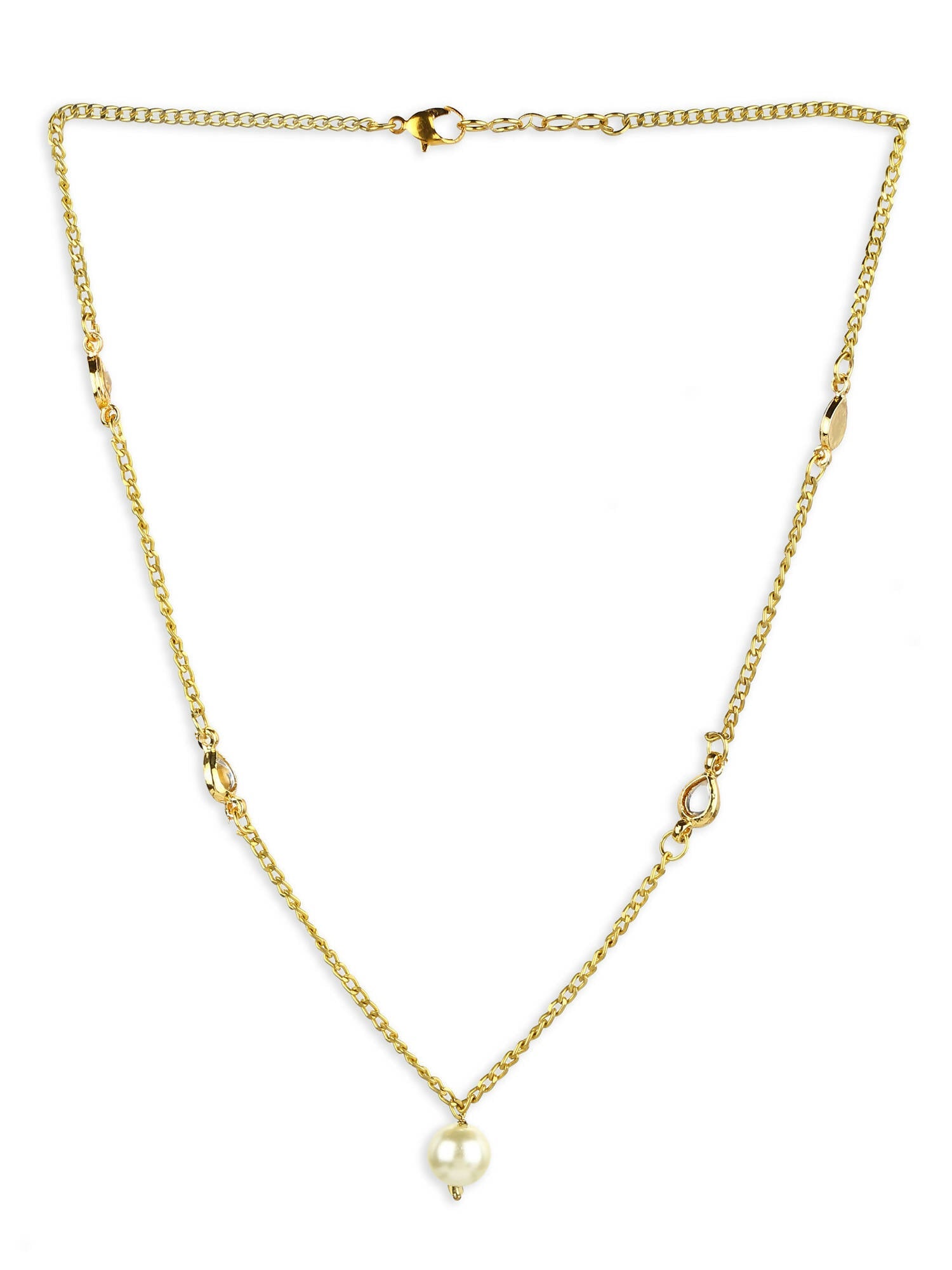 Women's Gold-Plated Chain - Ruby Raang - Distacart