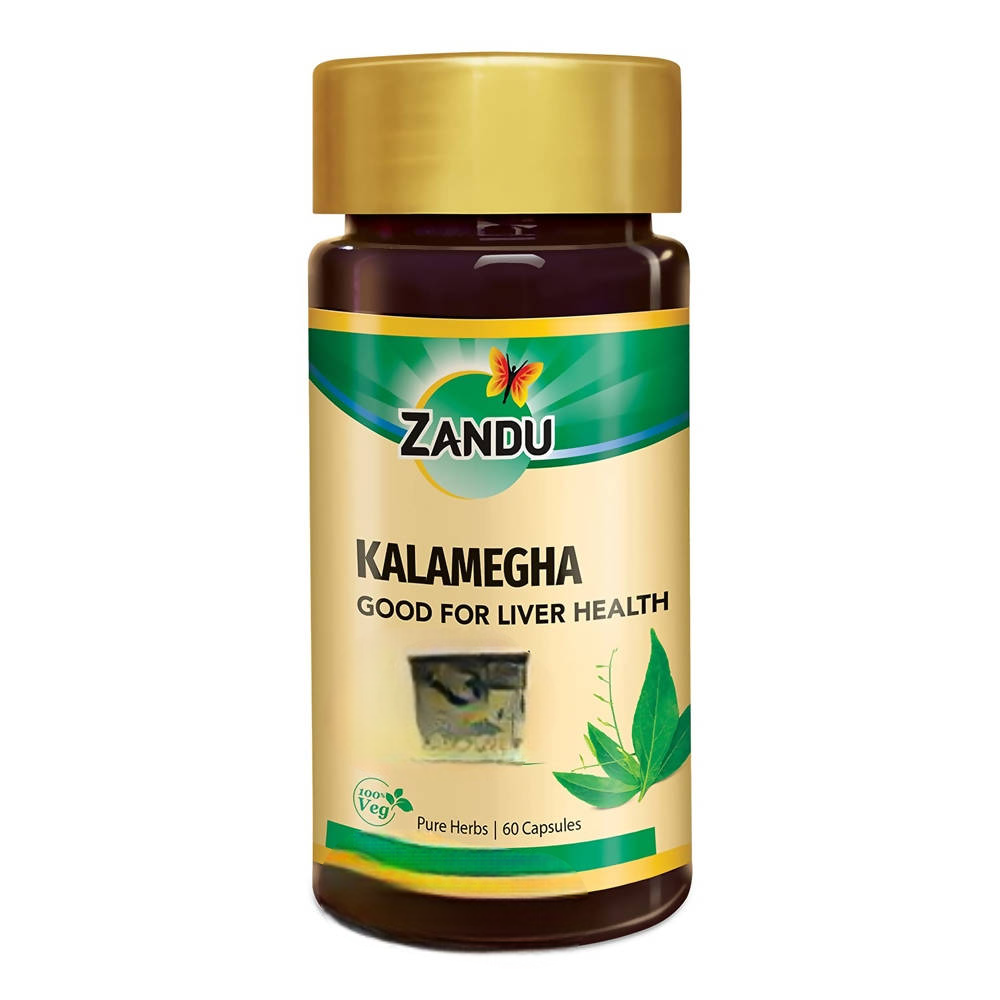 Zandu Kalamegha Good For Liver Health Capsules - Distacart