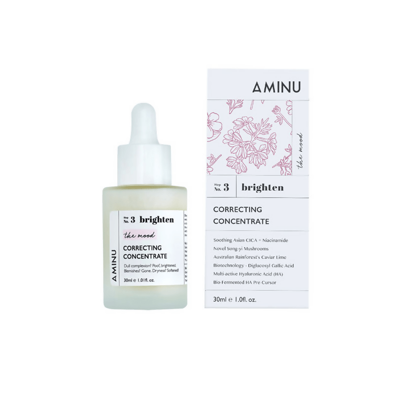 Aminu Brighten Correcting Concentrate For Pigmentation, Uneven Skintone - Distacart