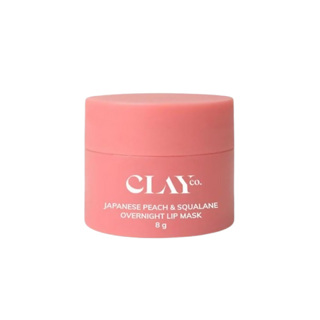Clayco Japanese Peach & Squalane (Plant) Overnight Lip Mask