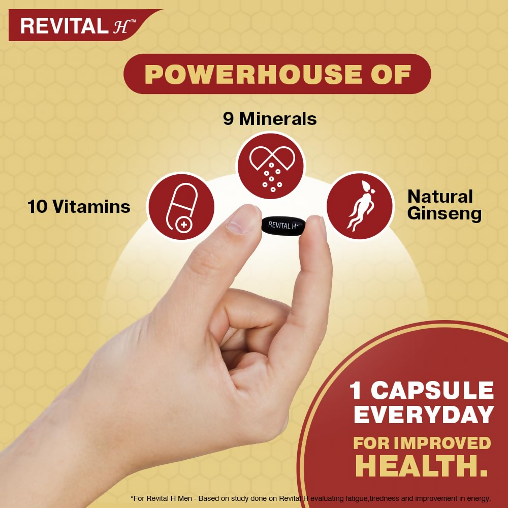 Revital H Woman 30S And Men 30S Capsules - Distacart