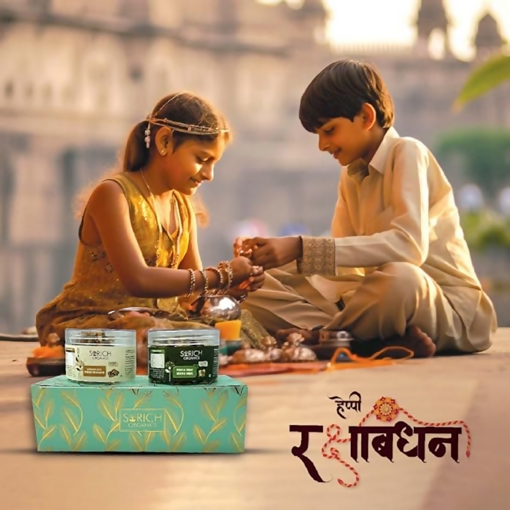 Sorich Organics Rakshabandhan Gift Hamper for Brother Rakhi Celebrations - Distacart