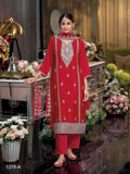 Anaita Red Heavy Chinon Readymade Suit with Embroidery & Sequence Work - Distacart