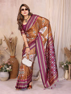 Aastha Fashion Mustard Soft Silk Weaving Saree - Distacart
