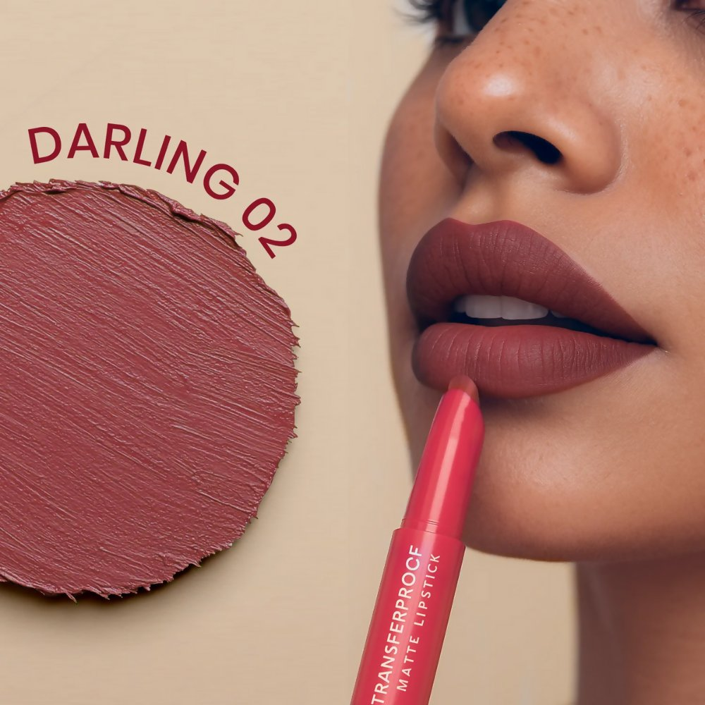 NY Bae Transfer-proof Matte Crayon Lipstick – Darling 02
