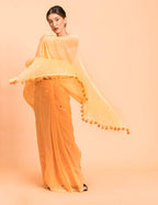 Suta Yellow Embellished Sequinned Pure Cotton Saree - Distacart