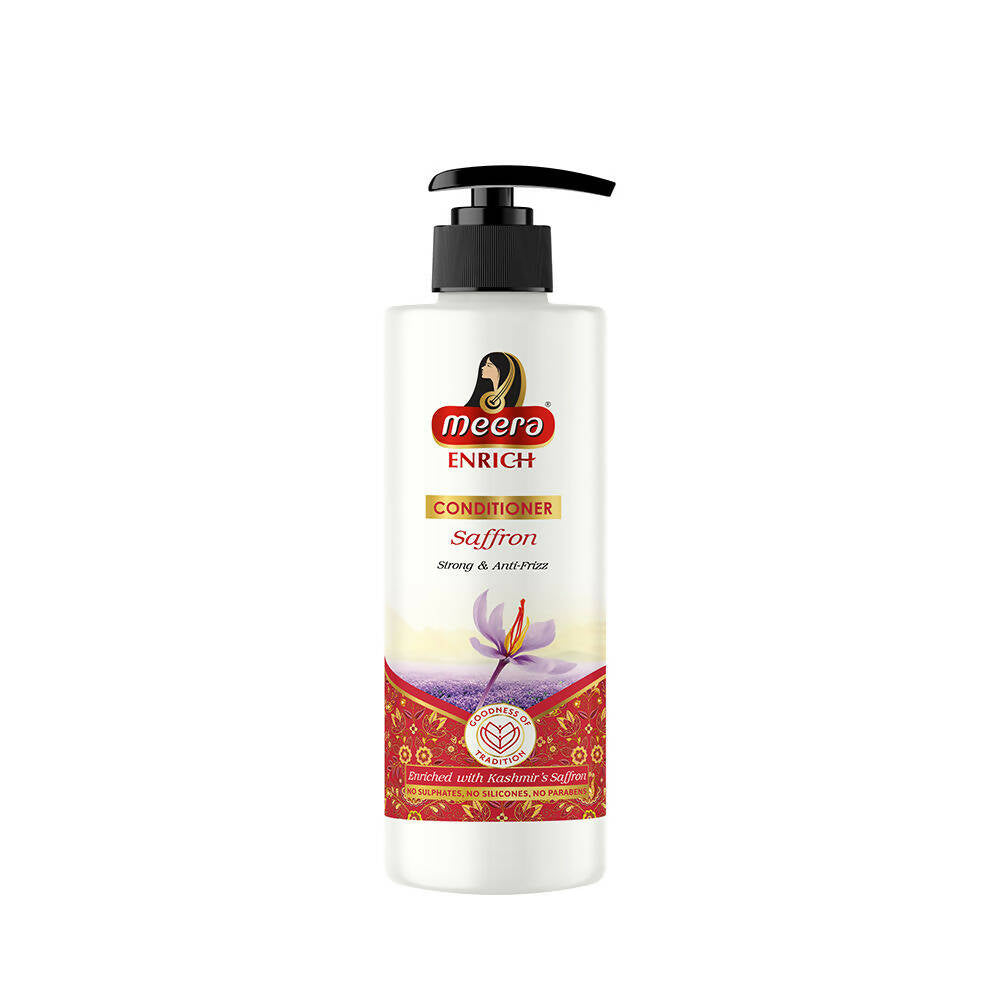Meera Enrich Conditioner with Saffron For Strong & Anti-Frizz