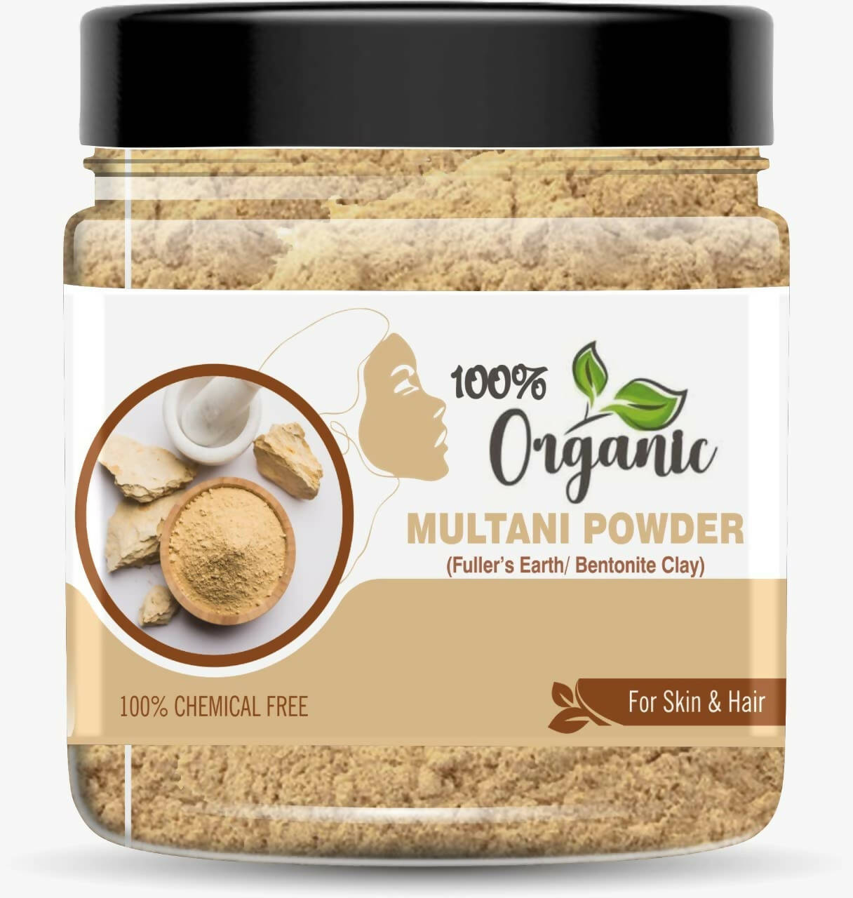 Organic 100% Multani Mitti Powder