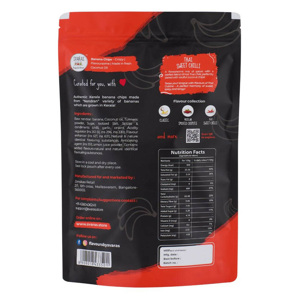 Svaras Kerala Banana Chips Thai Sweet Chilli