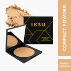 IKSU Flawless Match Compact Powder- Honey Medium