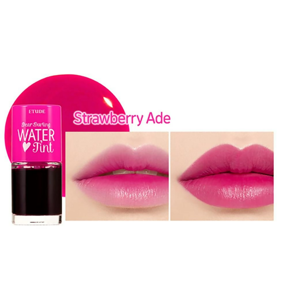 Etude House Dear Darling Water Gel Lip And Cheek Tint Lipstick - 01 Strawberry Ade