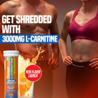 Fast&Up L Carnitine 3000mg Effervescent Tablets - Orange Flavour