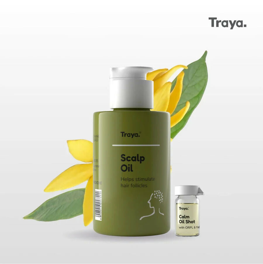 Traya Scalp Oil with Calm Oil Shot