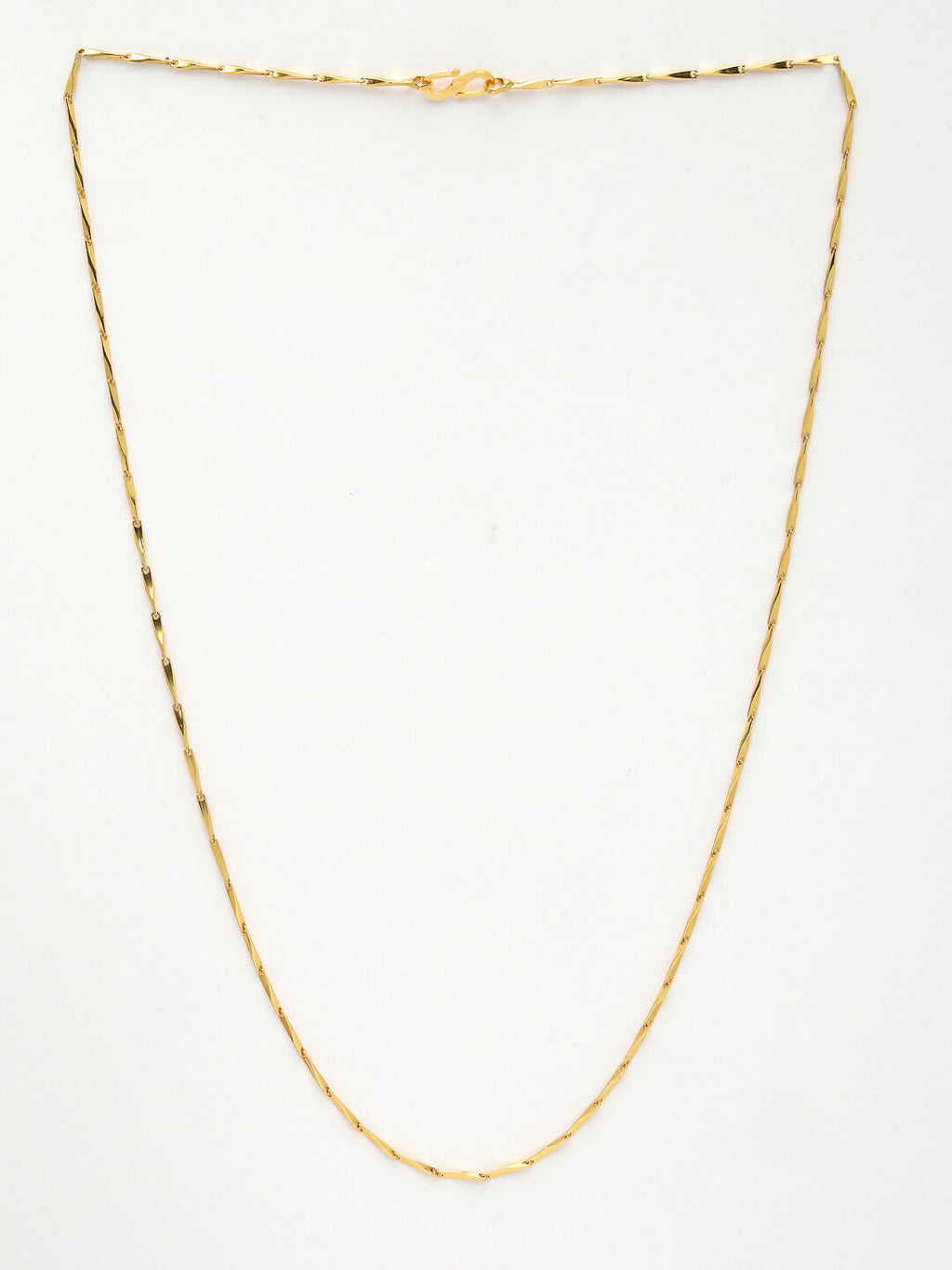 NVR Women's Set of 3 Gold-Polished Minimal Chain