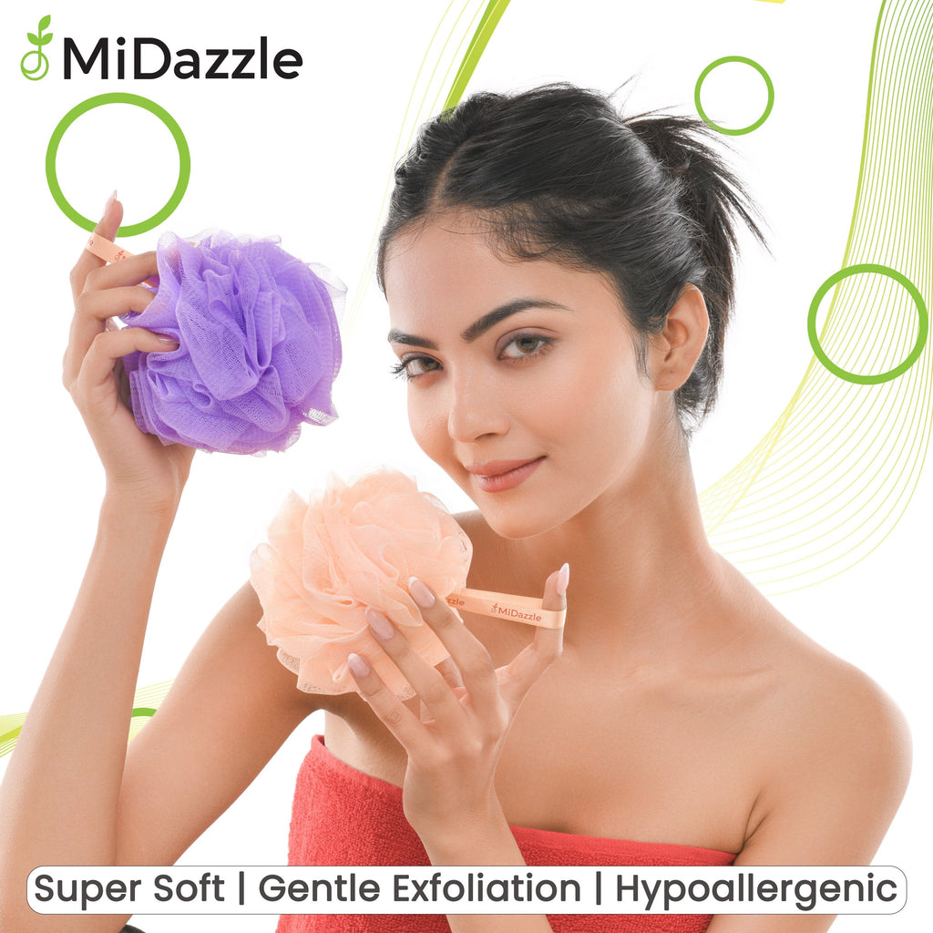 MiDazzle Bath Loofah-L MINL6003 - Distacart