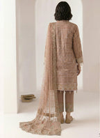Vegaa Fashion Light Brown Georgette Embroidered Designer Salwar Suit - Distacart