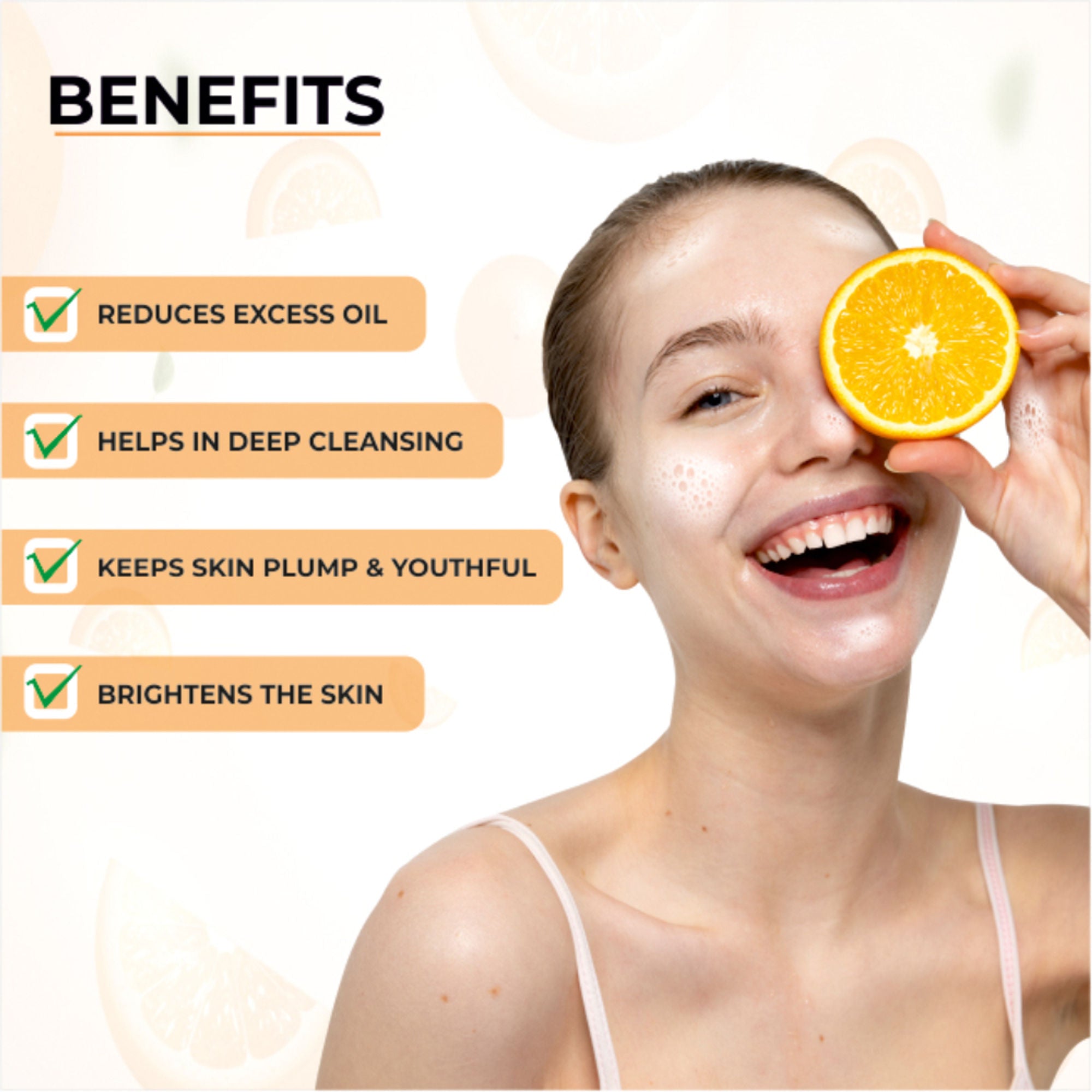 Dr.Sakhiya Vitamin C Face Wash Daily Glowing and Brightening Cleanser with Antioxidants - Distacart